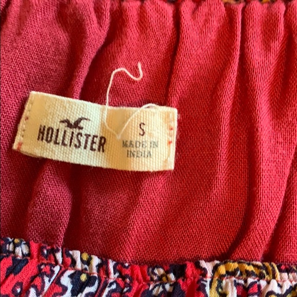 HOLLISTER FLORAL SKIRT SZ SM - Picture 5 of 5